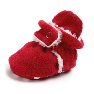 Newborn Baby Socks Shoes Boy Girl Star Toddler First Walkers Booties Cotton Comfort Soft Anti-slip Warm Infant Crib Shoes