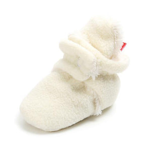 Newborn Baby Socks Shoes Boy Girl Star Toddler First Walkers Booties Cotton Comfort Soft Anti-slip Warm Infant Crib Shoes