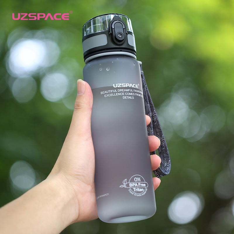 Explosion Sports Water Bottles 500ML 1L Protein Shaker Outdoor Travel Portable Leakproof Tritan plastic My Drink Bottle BPA Free