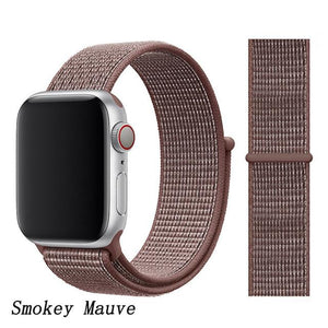 Strap for Apple Watch 5 band correa apple watch 42mm 44mm 38 mm 40mm iwatch series 5 4 3 2 nylon pulseira bracelet watchband 44