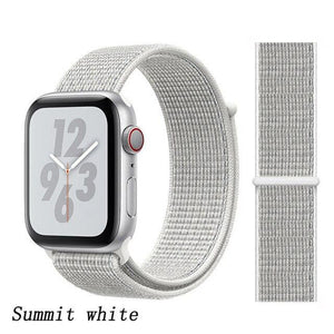 Strap for Apple Watch 5 band correa apple watch 42mm 44mm 38 mm 40mm iwatch series 5 4 3 2 nylon pulseira bracelet watchband 44