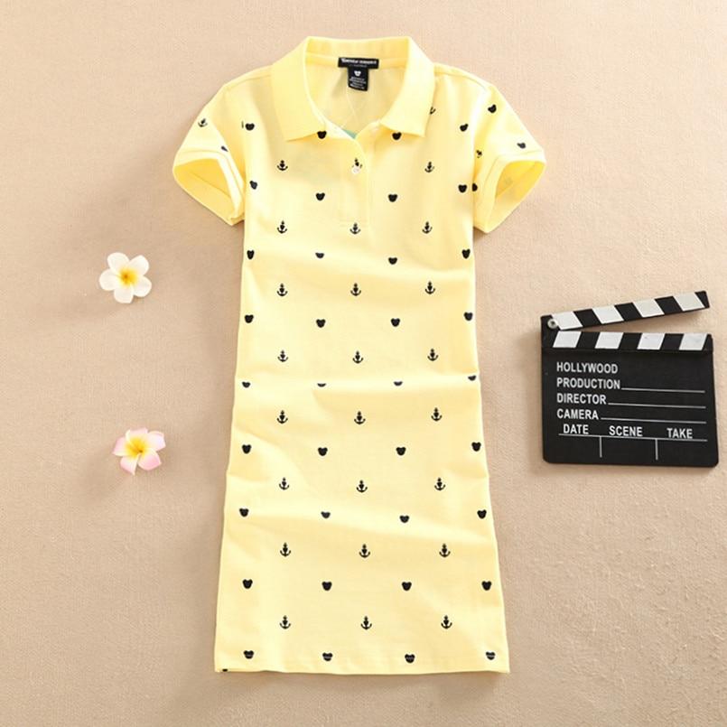 New Polo 2020 Floral Print Party Elegant Dress T Shirt Summer Mini Women Slim Casual Cotton Robe Ete Femme Tshirt Short Vestidos