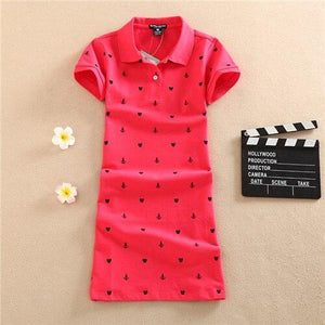 New Polo 2020 Floral Print Party Elegant Dress T Shirt Summer Mini Women Slim Casual Cotton Robe Ete Femme Tshirt Short Vestidos