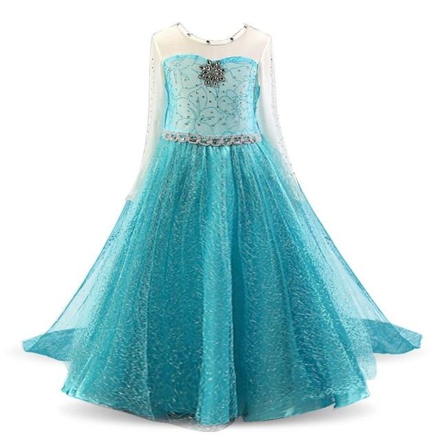 Cosplay Queen Elsa Dresses Elsa Elza Costumes Princess Anna Dress