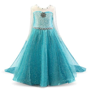 Cosplay Queen Elsa Dresses Elsa Elza Costumes Princess Anna Dress