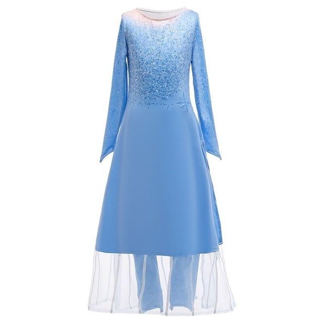 Cosplay Queen Elsa Dresses Elsa Elza Costumes Princess Anna Dress