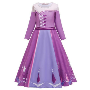 Cosplay Queen Elsa Dresses Elsa Elza Costumes Princess Anna Dress