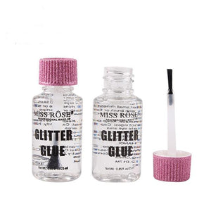 25ML Glitter Glue for Eye Lips Face Body Powder Festival Shimmer Glitter Glues High-gloss Eyeshadow Glue Long Lasting Waterproof