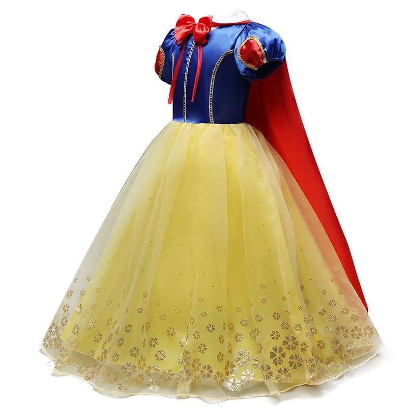 Children Girl Snow White Dress for Girls Prom Princess Dress