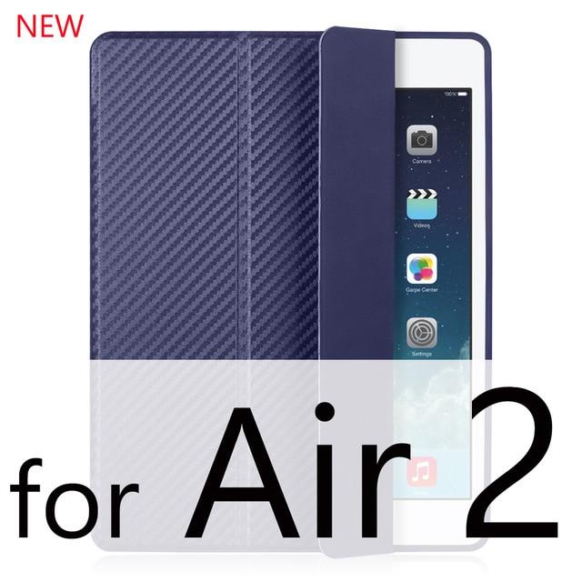 For iPad Air 2 Air 1 Case 2018 9.7 10.2 2019 Funda Silicone Soft Back Pu Leather Smart Case for iPad 6th 7th generation Case