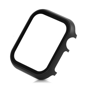 Tempered film Cover case For Apple Watch Series 4 3 2 1 band case 42mm 38m 40mm 44mm Slim Aluminum case Protector for iWatch 4