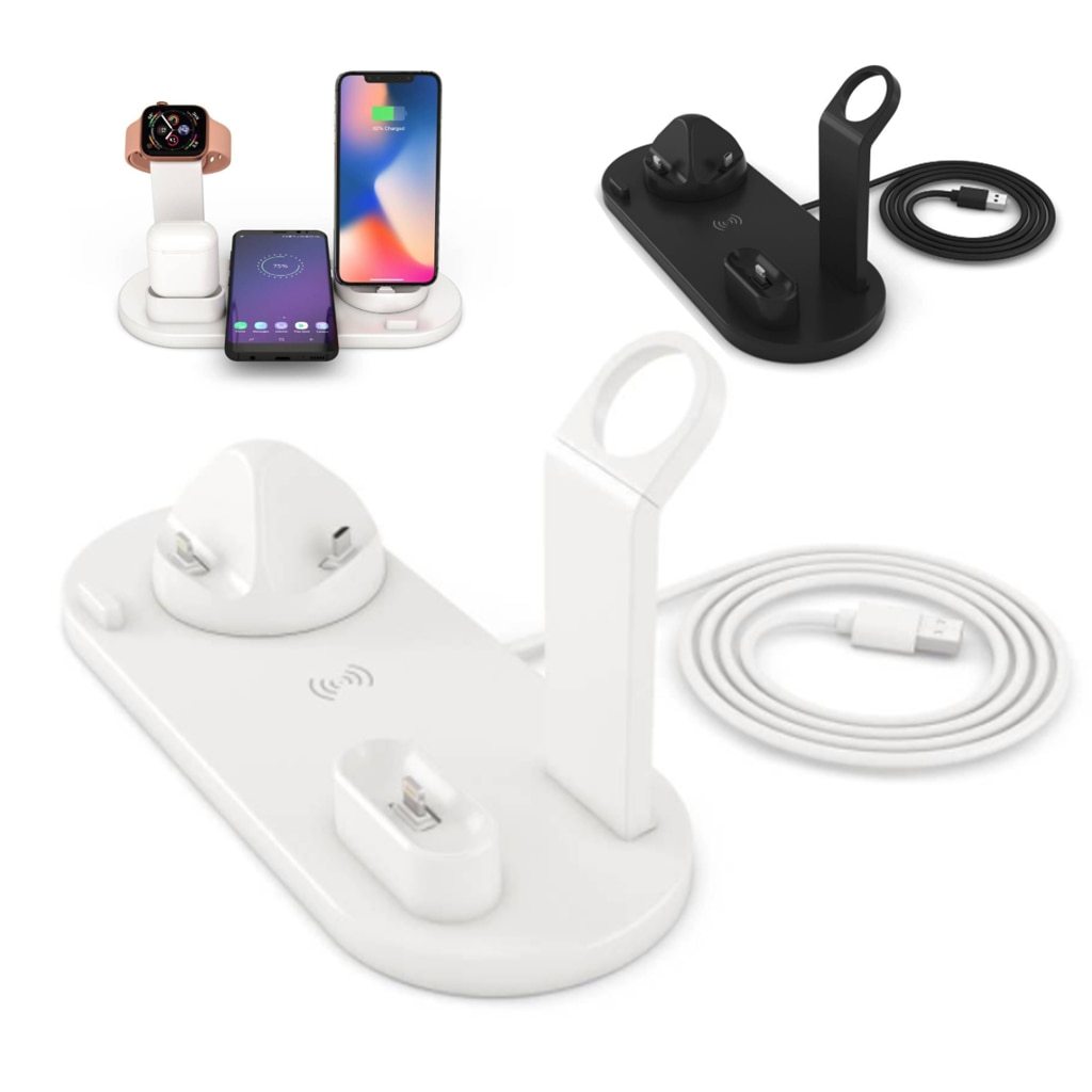 3 in 1 Fast Wireless Charger Phone Holder Stand Dock Station For Apple Watch Series 5 4 3 2 Iphone 11 Max XS MAX XR 8 X IWatch