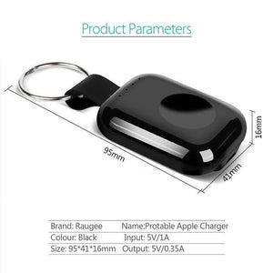 Natrberg For Apple Watch Charger Power Bank Charging 750Mah Portable Travel Qi Charge For Apple Watch i Watch 5 4 3 2 1 Series