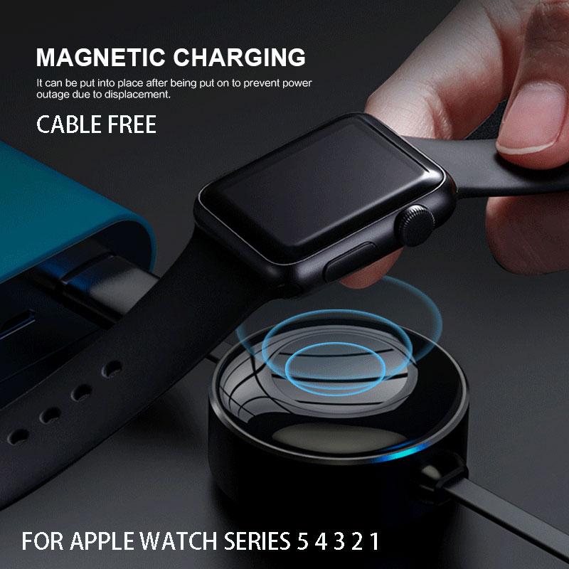 For Apple Watch Series 5 4 3 2 1 Mini Portable Wireless Charger For IWatch Magnetic Charging Dock Station Fast USB Charger Cable