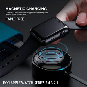 For Apple Watch Series 5 4 3 2 1 Mini Portable Wireless Charger For IWatch Magnetic Charging Dock Station Fast USB Charger Cable