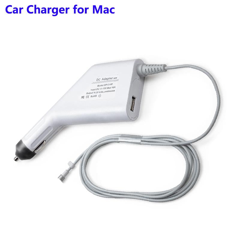 DC Car Charger Travel Adapter For Mac Book Pro Air Mac safe 2 Cable 85W 60W 45W Magnetic T L Retina