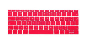 HRH EU/UK English Silicone Keyboard Cover Skin for Mac New Pro 13" A1708 (2016 Version No Touch Bar) and for Macbook 12" A1534