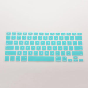 7 Candy Colors Silicone Keyboard Skin Cover For Apple Macbook Pro MAC 13 15 17 28.7cm x 11.9cm free shipping