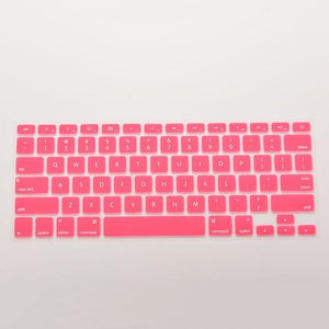 7 Candy Colors Silicone Keyboard Skin Cover For Apple Macbook Pro MAC 13 15 17 28.7cm x 11.9cm free shipping