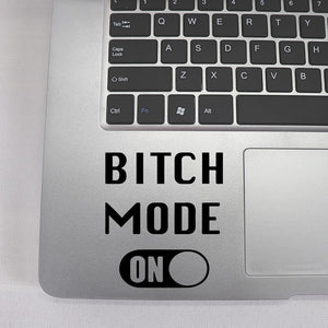 Creative Bitch Mode Laptop Sticker for Mac Book Touchpad laptop skin decoration