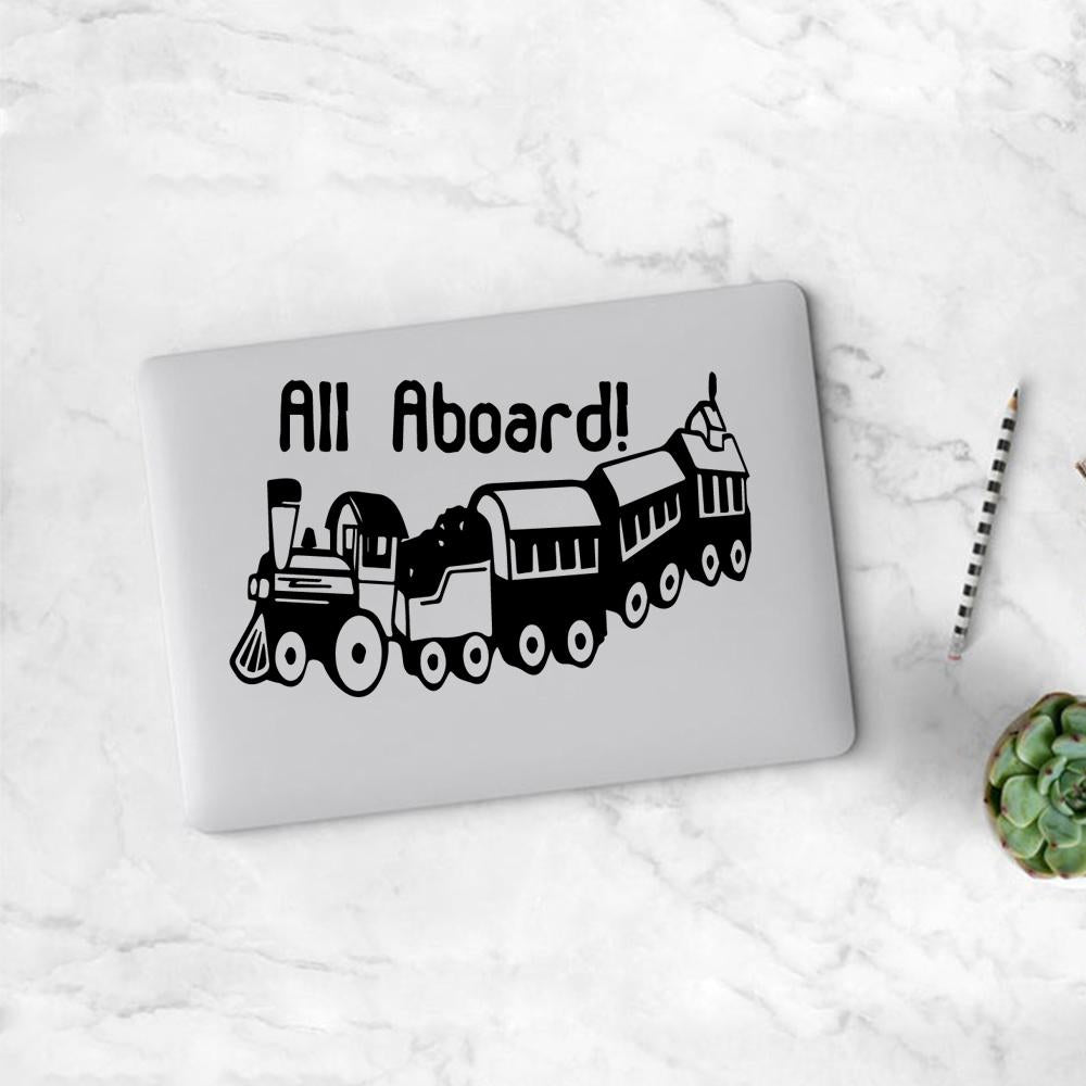 Creative Train Vynil Sticker Macbook Pro Air Retina 13 15.4 For Mac Book Pro 15 13 Laptop Skin