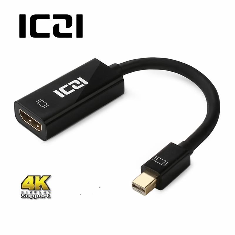 ICZI 4K 1080P Thunderbolt Mini DisplayPort to HDMI Adapter Cable Mini DP to HDMI Converter for Apple MacBook Air Pro iMac Mac