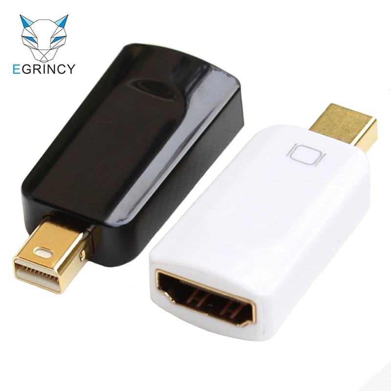 2019 New Mini DisplayPort DP To HDMI Adapter Cable Male Thunderbolt To Female HDMI Converter For MacBook Air Pro Mac Mini iMac