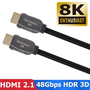 Best 8K 48Gbps 2.1 HDMI Cables 4K HDMI 2.1 Cable eARC Cabo HDMI 2.1 UHD Dynamic HDR HDMI 2.1 Cable for 8K Samsung QLED TV