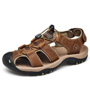 Classic Men's Genuine Leather Sandals