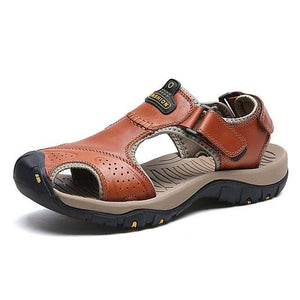 Classic Men's Genuine Leather Sandals