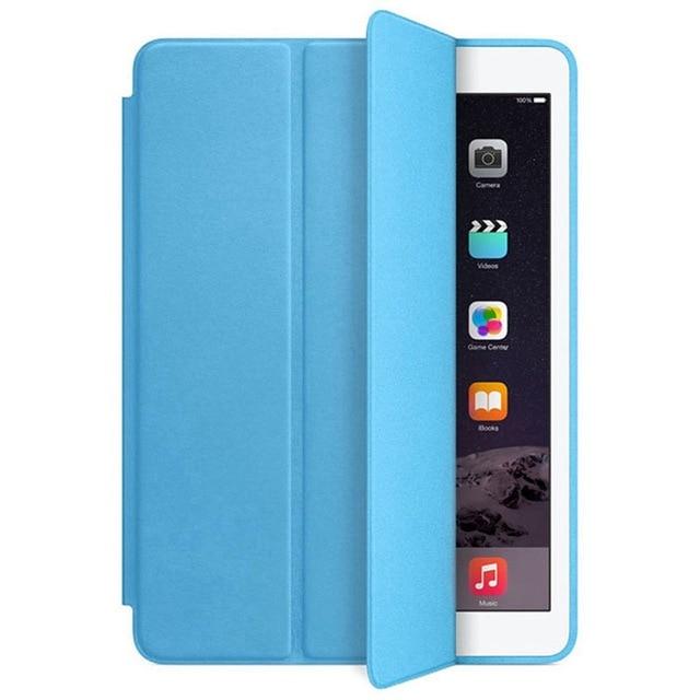 PU Leather Case For iPad Air 2 A1566/1567 Magnet Auto Sleep Stand Flip Leather Cover for iPad air 2 9.7 inch tablet case+ Pen