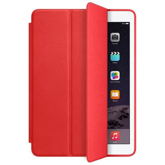 PU Leather Case For iPad Air 2 A1566/1567 Magnet Auto Sleep Stand Flip Leather Cover for iPad air 2 9.7 inch tablet case+ Pen