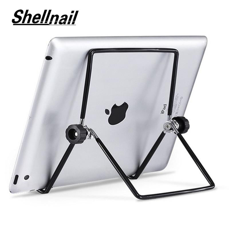 Shellnail Foldable Universal Tablet Holder For iPad Holder Tablet Stand Mount Adjustable Desk Support Flexible Phone Stand