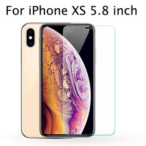 10Pcs Tempered Glass For iPhone XS Max XR X 5c 5s 5se 4 4s Tough Protection Screen Protector Guard Film For iPhone X 6s 7 8 plus