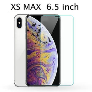 10Pcs Tempered Glass For iPhone XS Max XR X 5c 5s 5se 4 4s Tough Protection Screen Protector Guard Film For iPhone X 6s 7 8 plus