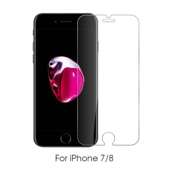 9H Tempered Glass For iPhone XS Max XR XS 5C 5S 5SE 4 4s Tough Protection Screen Protector Guard Film For iPhone X 6 6s 7 8 plus