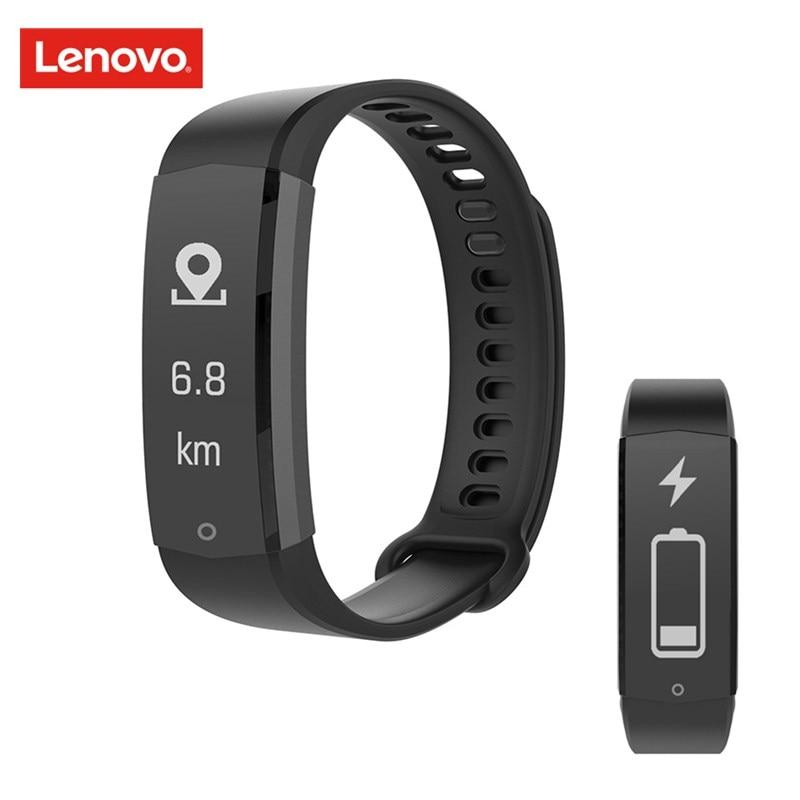 Lenovo HX06H Smart Bracelet 5ATM Waterproof Heart Rate Monitor Smart Band 20 Days Standby for iOS Android Sports Watch