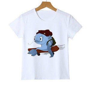 Colorful fish print kids t-shirt Baby Newborn Tops Tees Fish T Shirt