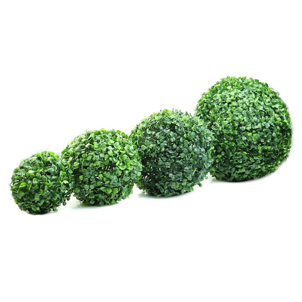 Artificial Plant False Grass Ball Tree Boxwood Wedding Event Arrangement Nordic Home Decoration Fake Artificial Plants Rattan