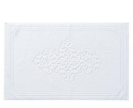 LYN&GY New floor towel mat 100% Cotton White coffee Carpet Door Mat Hotel Bathroom Design Rugs Towel Mat non-slip absorbent