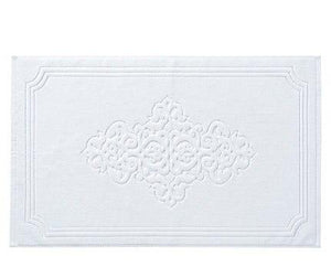 LYN&GY New floor towel mat 100% Cotton White coffee Carpet Door Mat Hotel Bathroom Design Rugs Towel Mat non-slip absorbent