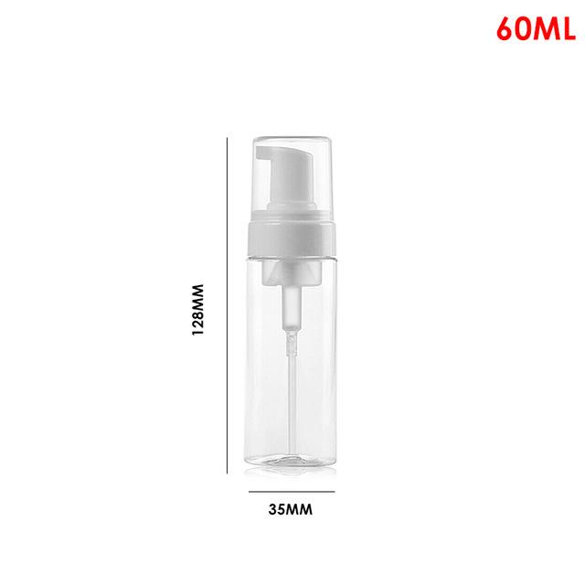 30/60/100/150/300ML Clear Foaming Bottle Liquid Soap Whipped Mousse Points Bottling Shampoo Lotion Shower Gel Foam Pump Bottles