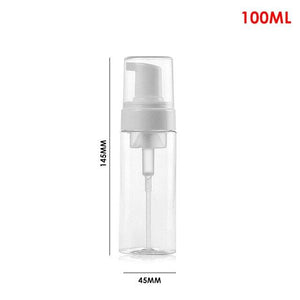 30/60/100/150/300ML Clear Foaming Bottle Liquid Soap Whipped Mousse Points Bottling Shampoo Lotion Shower Gel Foam Pump Bottles