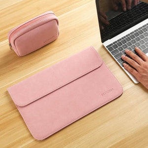 New Matte Laptop Bag for Macbook Air 13 12 Pro 13 Case Sleeve Women Men Waterproof Bag for Mac book Touchbar 13 15 Case Cover