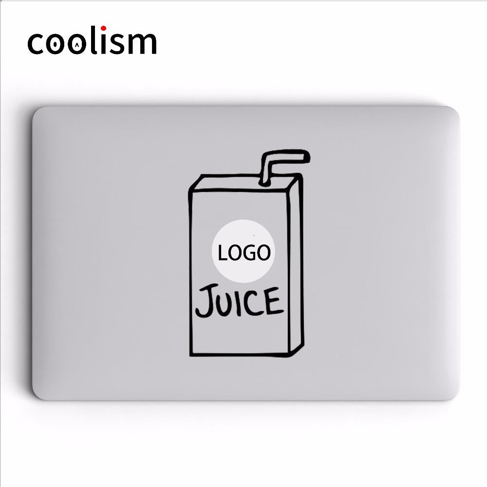 Juice Box Creative Laptop Sticker for Apple Macbook Air 13 Decal Pro Retina 11 12 15 17 inch Vinyl HP Mac Skin Notebook Sticker