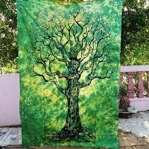 LDAJMW Polyester Round Bohemia Wall Mural Home Furnishing Tapestry Rugs Beach Bath Towel Shawl Dual-use Sunscreen Yoga cushion