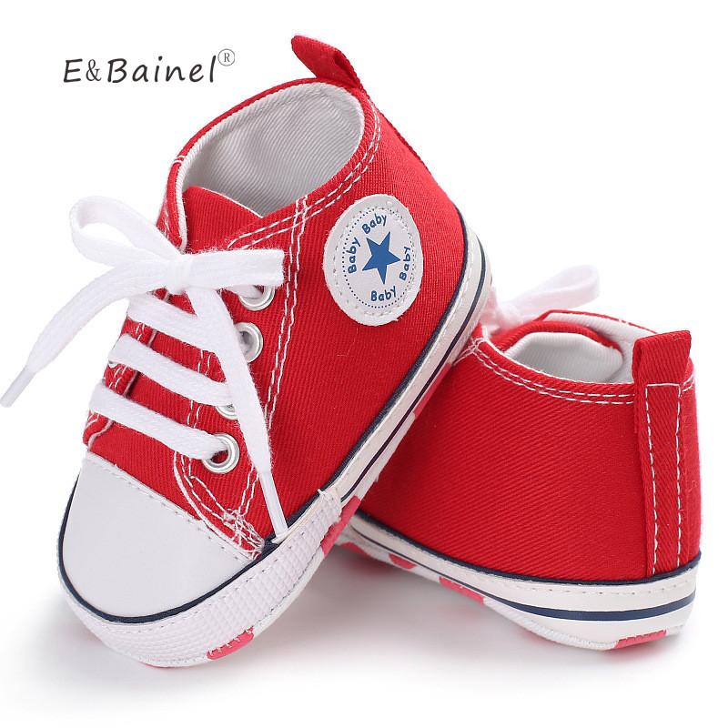 New Canvas Baby Sneaker Sport Shoes For Girls Boys Newborn Shoes