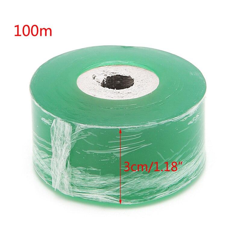 Garden Tools Fruit Tree Engraft Branch Bind Belt PVC Tie Tape 3CM x 100M/ Roll Bonsai Garden Tools Tapener Tapertool