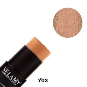 1pcs Foundation Makeup Full Cover Contour Face Concealer Base Primer Moisturizer Hide Blemish Brand Bronzer Concealer Stick