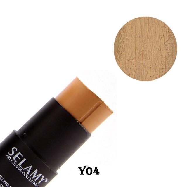 1pcs Foundation Makeup Full Cover Contour Face Concealer Base Primer Moisturizer Hide Blemish Brand Bronzer Concealer Stick